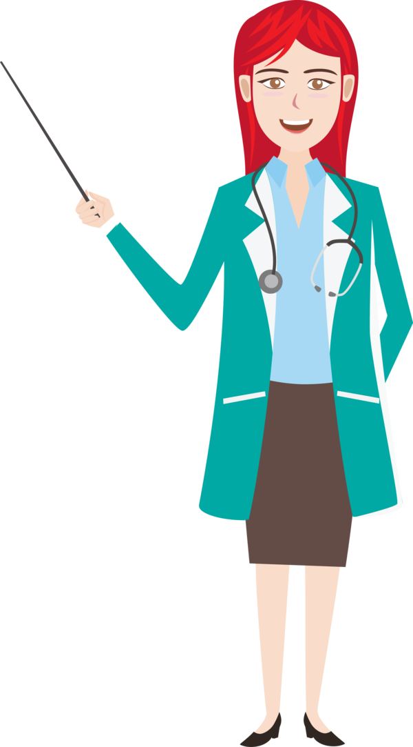 Transparent National Doctors' Day Uniform Costume Cartoon for Doctor for National Doctors Day