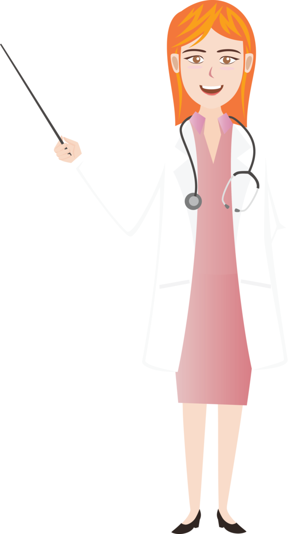 Transparent National Doctors' Day Cartoon Stethoscope Uniform for Doctor for National Doctors Day