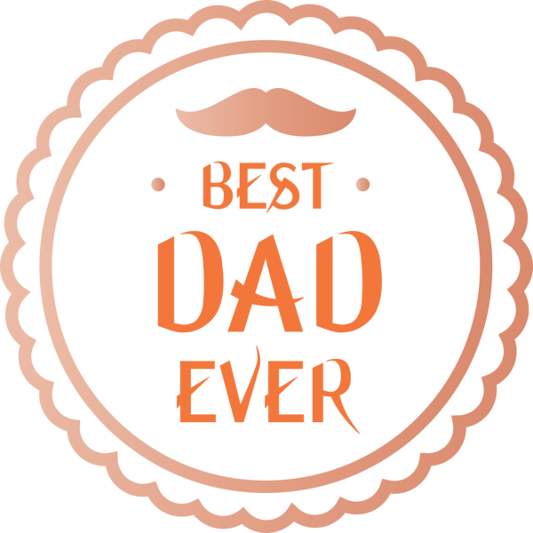 Transparent Father's Day Logo Orange S.A. for Happy Father's Day for Fathers Day