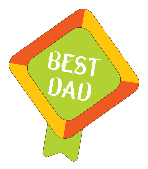 Transparent Father's Day Angle Logo Triangle for Happy Father's Day for Fathers Day