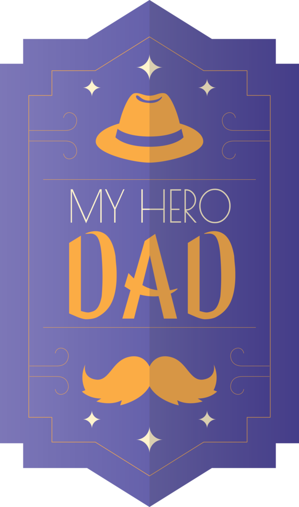 Transparent Father's Day Logo Poster label.m for Happy Father's Day for Fathers Day