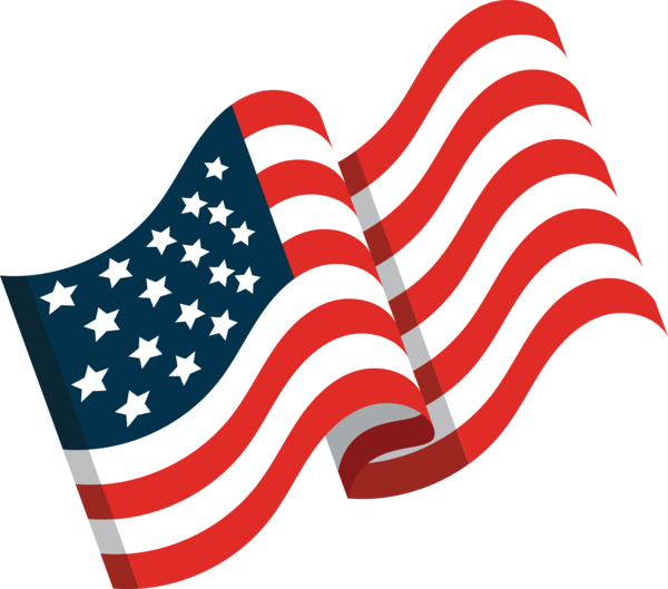 Transparent US Independence Day Flag of the United States United States Flag for American Flag for Us Independence Day