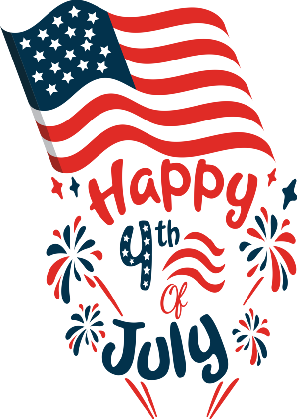 Transparent US Independence Day Design Line art Logo for 4th Of July for Us Independence Day