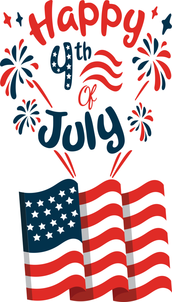 Transparent US Independence Day Logo Pixel art Design for 4th Of July for Us Independence Day