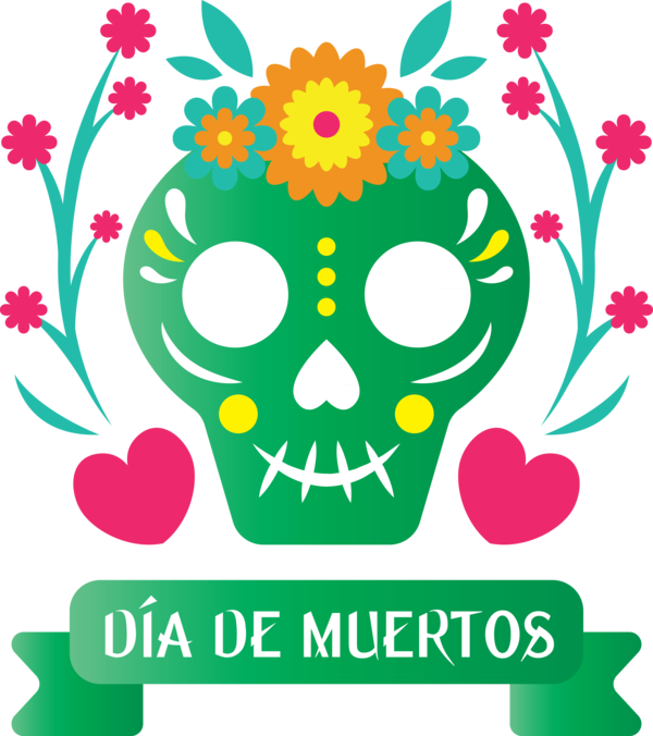 Transparent Day of the Dead Visual arts Culture Drawing for Día de Muertos for Day Of The Dead