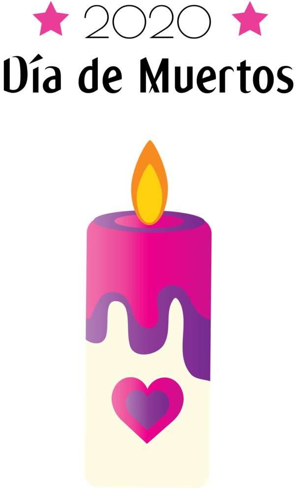Transparent Day of the Dead Logo Purple Icon for Día de Muertos for Day Of The Dead