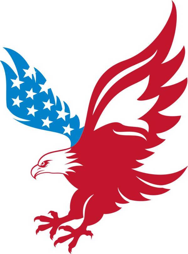 Transparent US Independence Day Beak Line art Design for 4th Of July for Us Independence Day