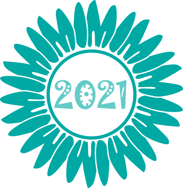 Transparent New Year Royalty-free Design for Welcome 2021 for New Year