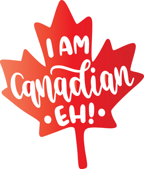 Transparent Canada Day Logo Leaf Line for Happy Canada Day for Canada Day
