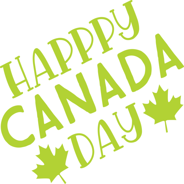 Transparent Canada Day Logo MSA National Green for Happy Canada Day for Canada Day