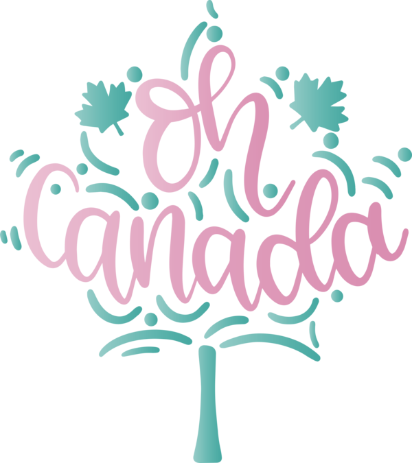Transparent Canada Day Logo Canada Day Watercolor painting for Happy Canada Day for Canada Day