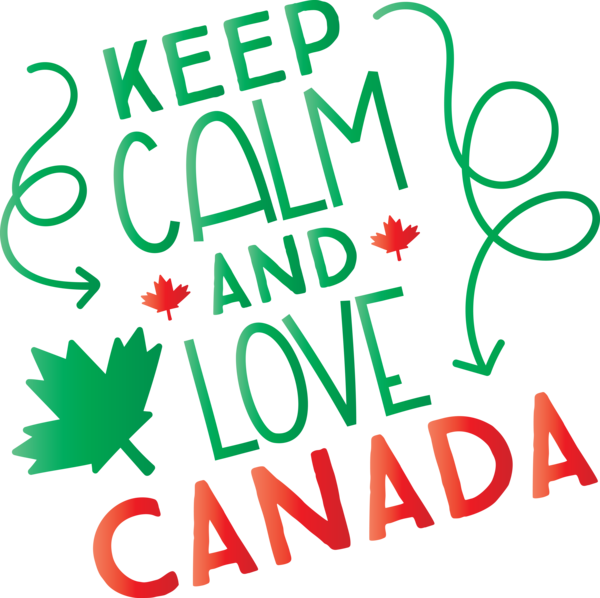 Transparent Canada Day Leaf Logo Line for Happy Canada Day for Canada Day