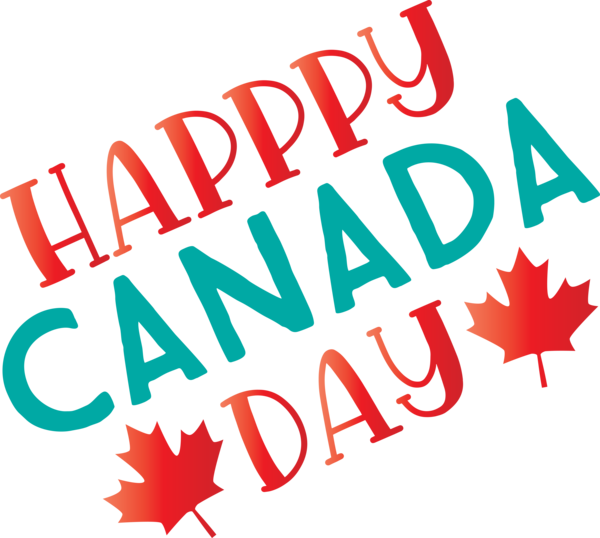 Transparent Canada Day Logo MSA National Line for Happy Canada Day for Canada Day