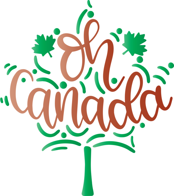 Transparent Canada Day Logo Drawing Design for Happy Canada Day for Canada Day