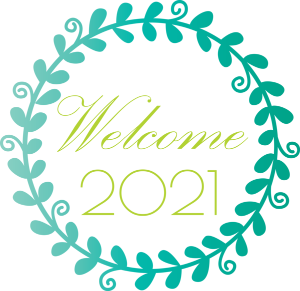 Transparent New Year Promotional merchandise Logo Promotion for Welcome 2021 for New Year