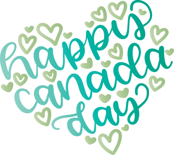 Transparent Canada Day Logo Line Area for Happy Canada Day for Canada Day