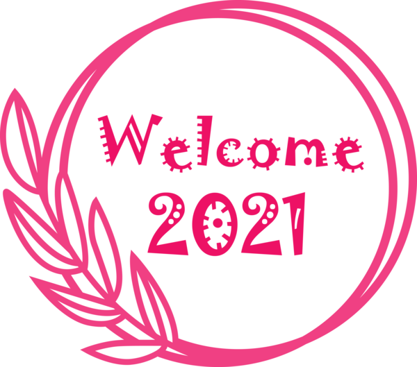 Transparent New Year Jokerman Design Logo for Welcome 2021 for New Year