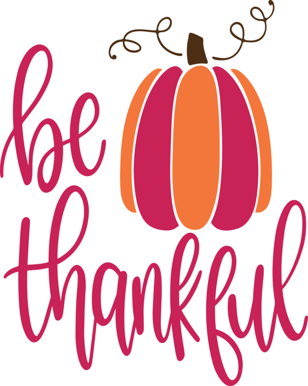 Transparent Thanksgiving Logo Text Pink M for Give Thanks for Thanksgiving
