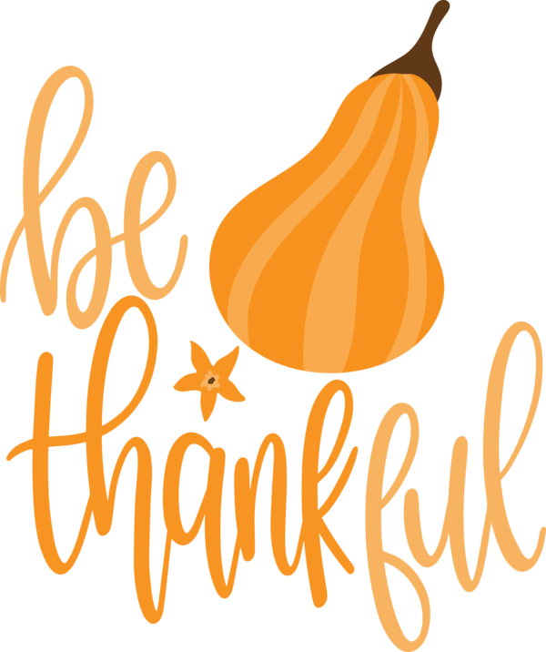 Transparent Thanksgiving Logo Calligraphy Text for Give Thanks for Thanksgiving