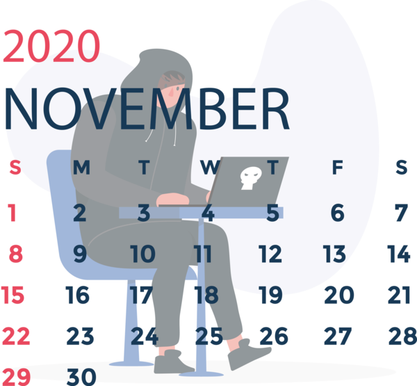 Transparent New Year Public Relations Calendar System Line for Printable 2020 Calendar for New Year