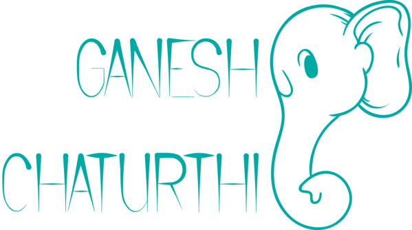Transparent Ganesh Chaturthi Logo Text Happiness for Vinayaka Chaturthi for Ganesh Chaturthi