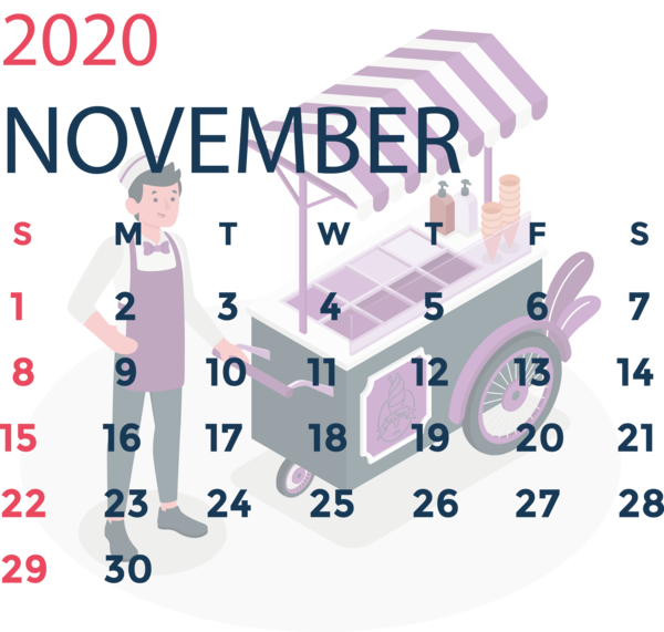 Transparent New Year Logo Design Calendar System for Printable 2020 Calendar for New Year