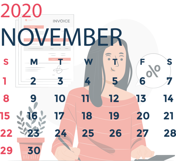 Transparent New Year Public Relations Design Meter for Printable 2020 Calendar for New Year