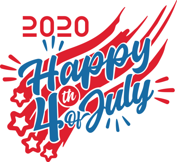 Transparent US Independence Day Logo Font Text for 4th Of July for Us Independence Day