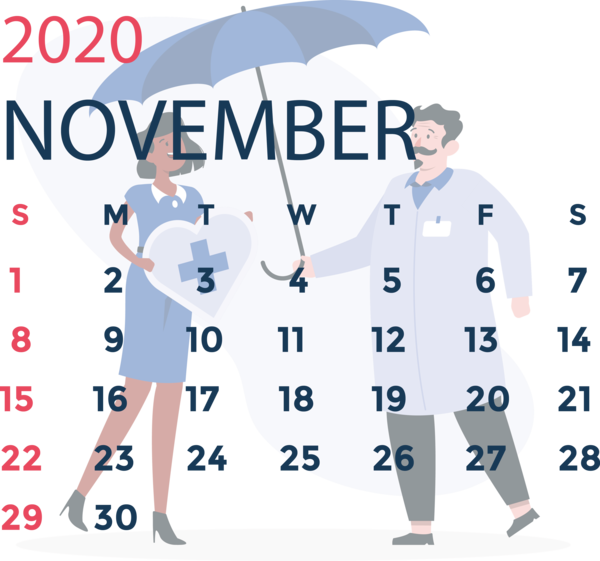 Transparent New Year Sleeve Meter Logo for Printable 2020 Calendar for New Year
