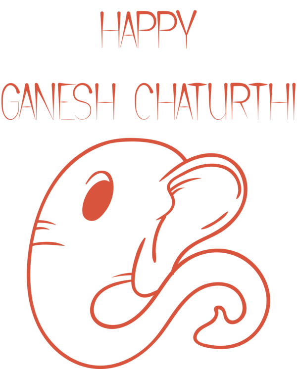 Transparent Ganesh Chaturthi Line Point Area for Vinayaka Chaturthi for Ganesh Chaturthi
