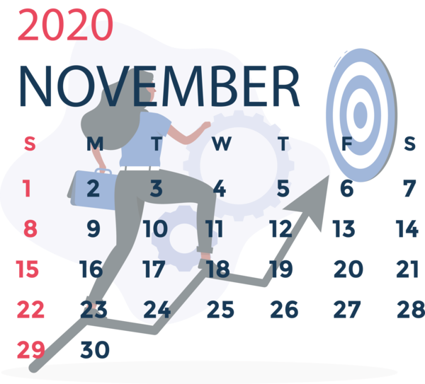 Transparent New Year Logo Angle Line for Printable 2020 Calendar for New Year