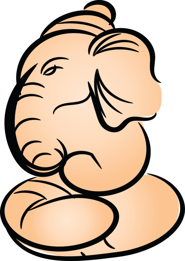 Transparent Ganesh Chaturthi Cartoon Meter Happiness for Vinayaka Chaturthi for Ganesh Chaturthi