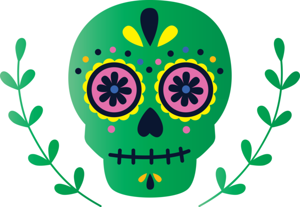 Transparent Day of the Dead Visual arts Drawing Design for Calavera for Day Of The Dead