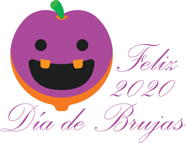 Transparent Halloween Smiley Purple Meter for Feliz Dia De Brujas for Halloween