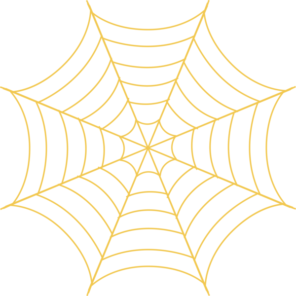 Transparent Halloween Spider Spider web Logo for Spider Web for Halloween