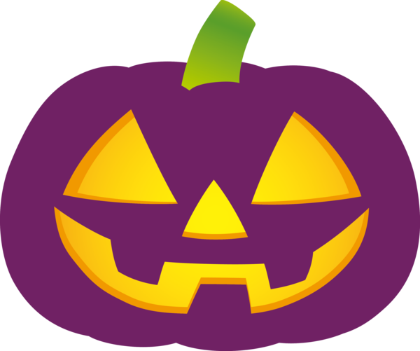 Transparent Halloween Jack-o'-lantern Lantern Pumpkin for Jack O Lantern for Halloween