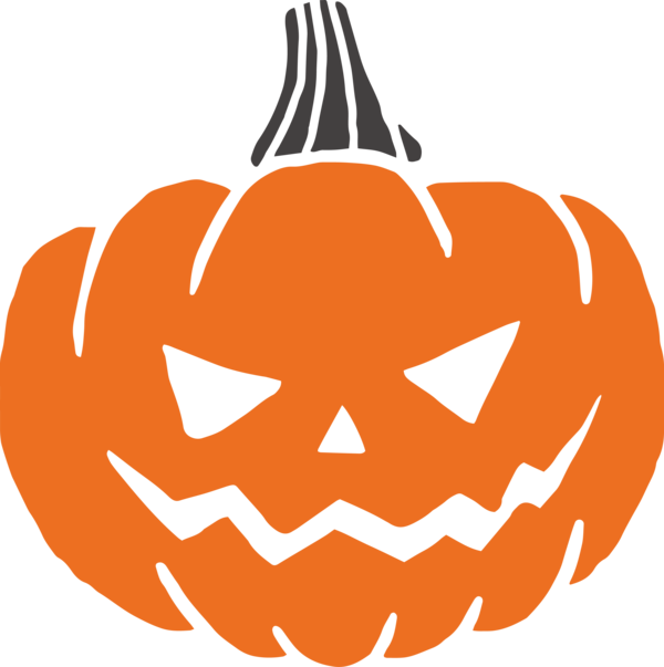 Transparent Halloween Pumpkin Carving Orange for Jack O Lantern for Halloween