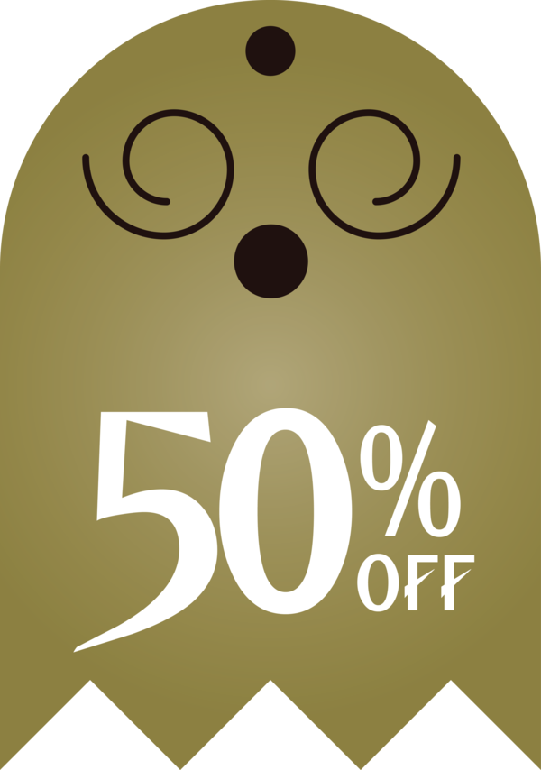 Transparent Halloween Logo Font Snout for Halloween Sale Tags for Halloween