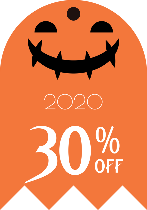 Transparent Halloween Line Area Meter for Halloween Sale Tags for Halloween
