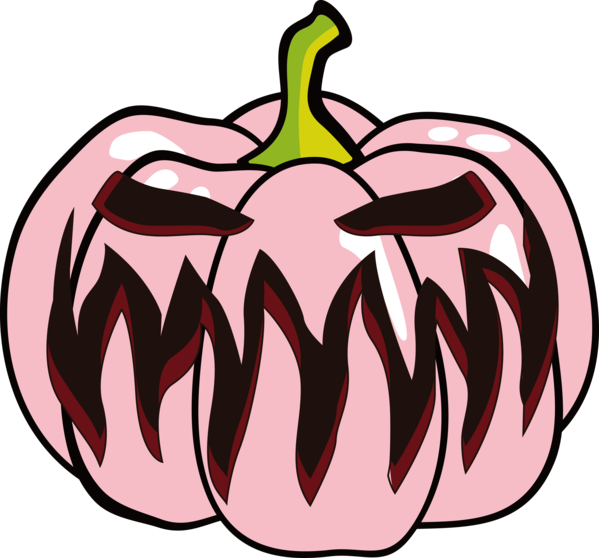 Transparent Halloween Pumpkin  Apple for Jack O Lantern for Halloween