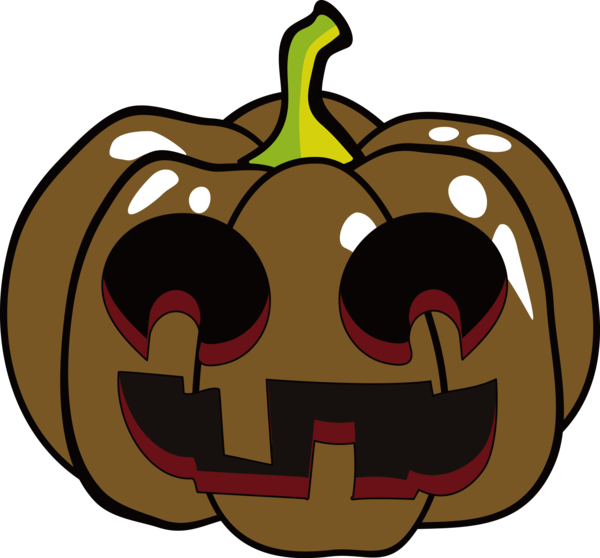 Transparent Halloween Character Pumpkin for Jack O Lantern for Halloween