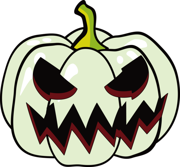 Transparent Halloween Pumpkin Cartoon Leaf for Jack O Lantern for Halloween