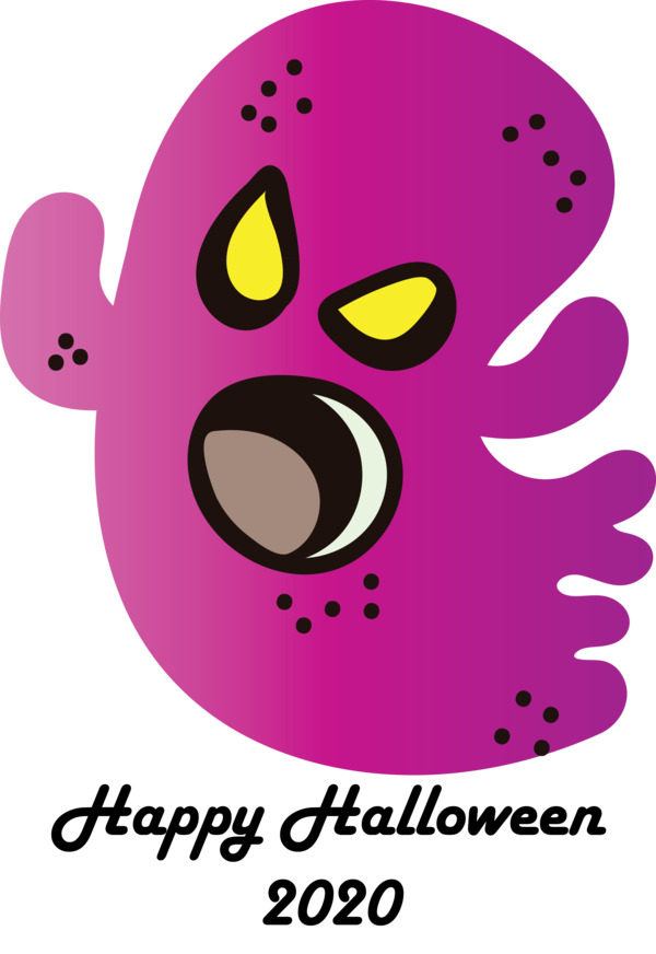 Transparent Halloween Snout Cartoon Character for Happy Halloween for Halloween
