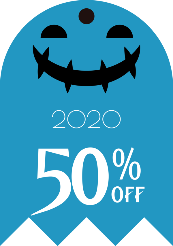 Transparent Halloween Logo Icon Line for Halloween Sale Tags for Halloween