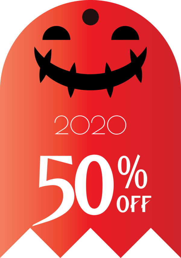 Transparent Halloween Logo Font Meter for Halloween Sale Tags for Halloween
