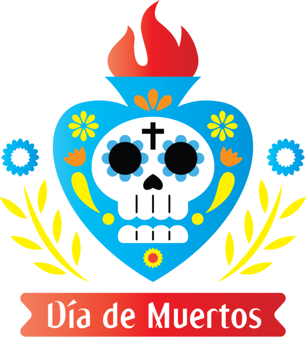 Transparent Day of the Dead Visual arts Drawing Digital art for Día de Muertos for Day Of The Dead
