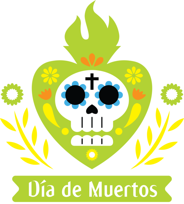 Transparent Day of the Dead Visual arts Drawing Skull art for Día de Muertos for Day Of The Dead