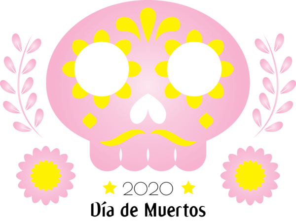 Transparent Day of the Dead Transparency Icon for Día de Muertos for Day Of The Dead
