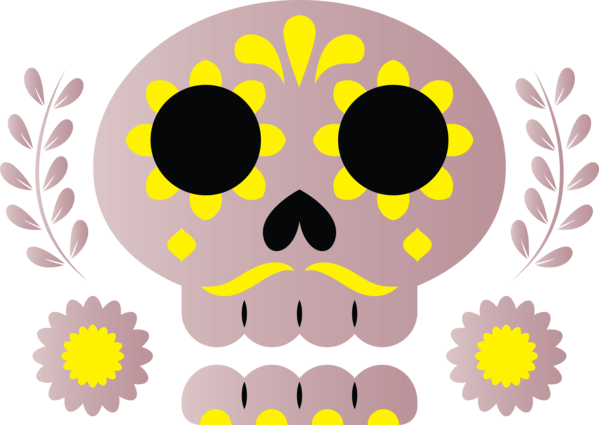 Transparent Day of the Dead Drawing Day of the Dead Cartoon for Día de Muertos for Day Of The Dead