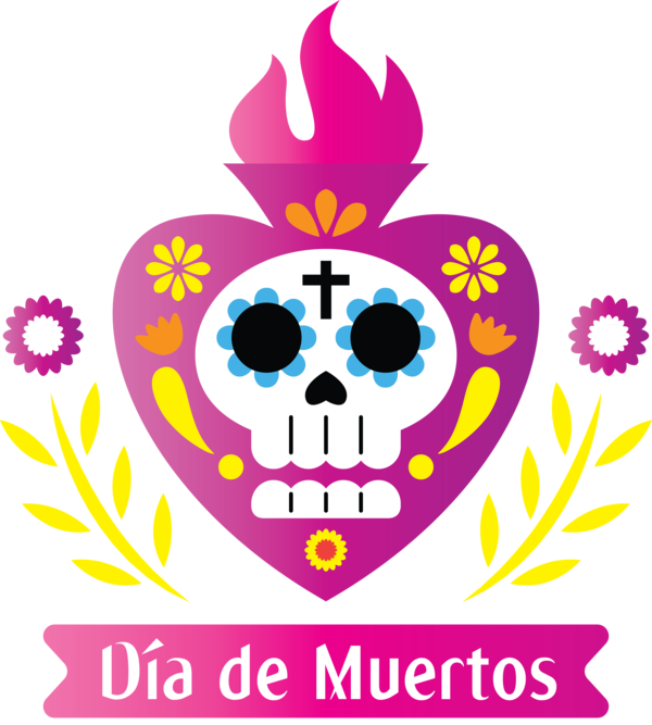 Transparent Day of the Dead Digital art Day of the Dead Drawing for Día de Muertos for Day Of The Dead